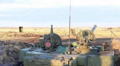 Una instantánea de las pruebas de tanques T-72B3 con el Arena-M KAZ instalado apareció en la Web