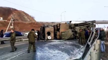 Названа причина ДТП с "Панцирем-С" на Дальнем Востоке