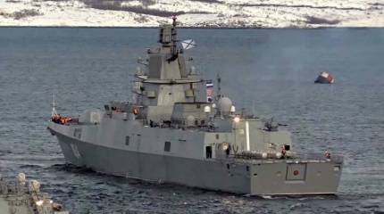 На борту "Адмирала Горшкова" заметили ТПК гиперзвуковых ракет "Циркон"