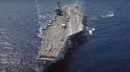 Американский авианосец зашёл во вьетнамский порт Дананг