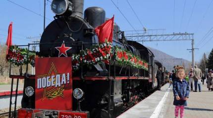 Ретро-поезд «Победа». Приключения «старичка» с характером