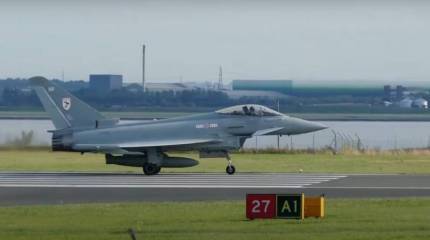 Истребители ВВС Великобритании впервые со времен Второй мировой войны разместятся на территории гражданских аэропортов