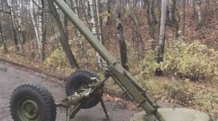 Российские десантники испытывают новые 120-мм минометы