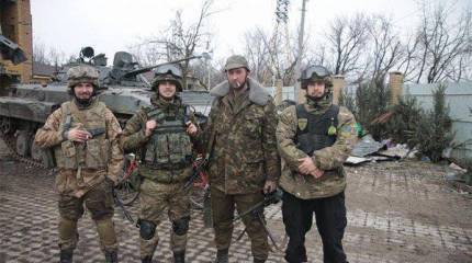 Боевики батальона ОУН, занимающего Пески, назвали ультиматум о сдаче оружия от 93-й бригады ВСУ "подарком Путину к Пасхе"