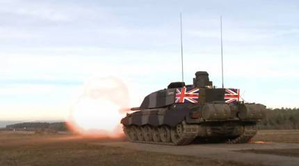 Британия закупила систему противоракетной обороны Trophy для танков Challenger 3