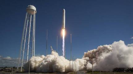 На космодроме НАСА взорвалась ракета-носитель «Antares»