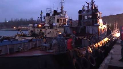 Нарушавший морскую границу РФ буксир «Яны Капу» ВМСУ осуществил переход в Одессу