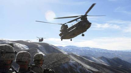 В США вновь разрешили полёты вертолётов CH-47 Chinook, у которых обнаруживались проблемы с двигателями