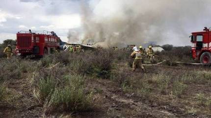 В пригороде Тегерана потерпел крушение грузовой "Боинг-707"
