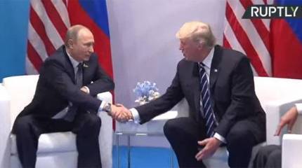 Путин и Трамп. Встреча на Эльбе