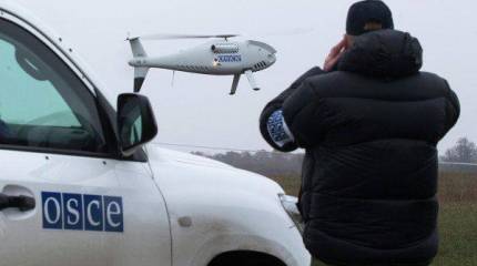 Беспилотник ОБСЕ заметил боевую технику в районе Мариуполя