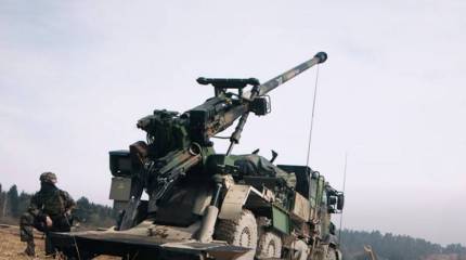 Французы испытали новый управляемый 155-мм артиллерийский снаряд KATANA