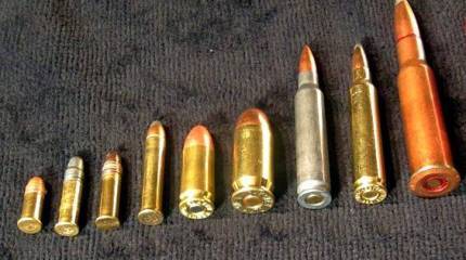 Пули разного калибра против магниевого блока