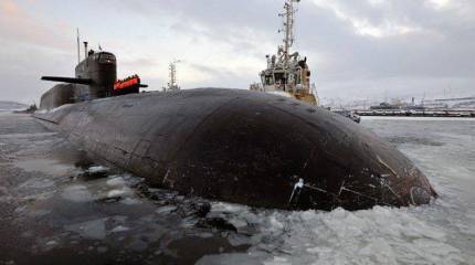 Пуск МБР «Синева» из Баренцева моря (Видео)