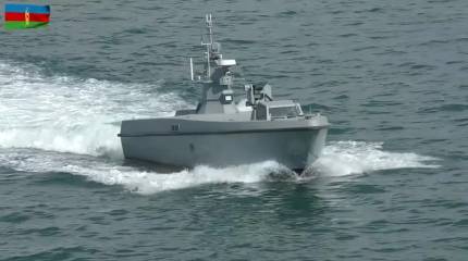 ВМС Азербайджана получили турецкий БЭК Salvo