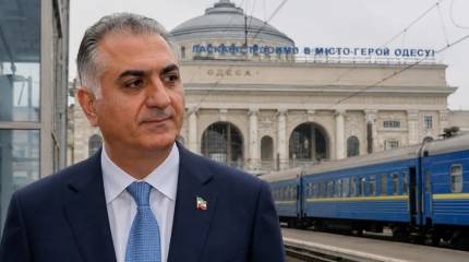В Одессу прибыл сын свергнутого иранского шаха Реза Пехлеви