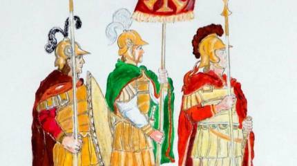 Армия Византии VI в. Дворцовые части (продолжение)