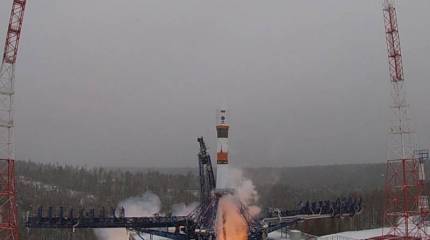 Минобороны РФ: ВКС России провели пуск ракеты-носителя «Союз-2.1а» с военным спутником