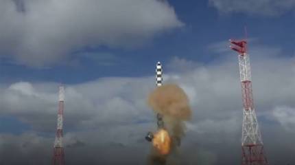 В зарубежной прессе: Российская ракета «Сармат» способна уничтожить всю Англию