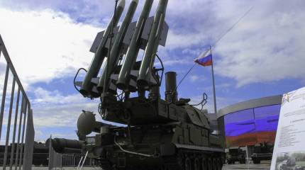 К 100-летию ПВО Москвы. В парке "Патриот" показали технику ПВО-ПРО