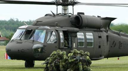 Латвийская армия обзаведется четырьмя вертолетами UH-60M Black Hawk