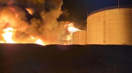 Украинский беспилотник атаковал нефтебазу в Клинцах Брянской области