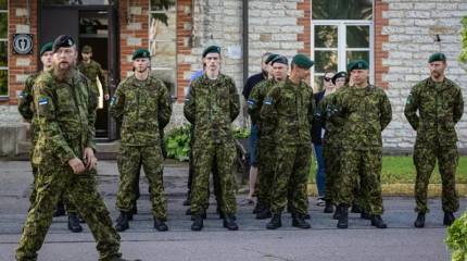 Эстония готова представить Киеву гарантии безопасности в виде роты солдат