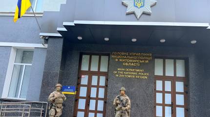 В трех областных центрах Украины проходят обыски в зданиях ГУ Нацполиции