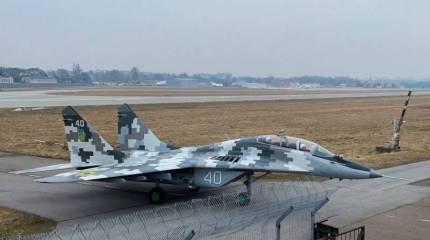Воздушные силы ВСУ пополнились истребителем МиГ-29УБ