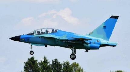 Конкурент российскому Як-130: в прессе Италии назвали предположительного покупателя самолёта М-346 в особой цветовой гамме