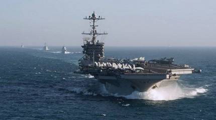 Авианосная группа ВМС США покинула Средиземное море
