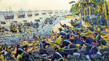 Defeat of the Swedish landing force on Kotlin Island