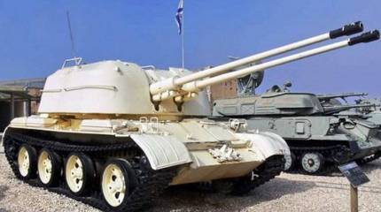 Восстановленный музейный экспонат ЗСУ-57-2 на службе ополченцев Новороссии