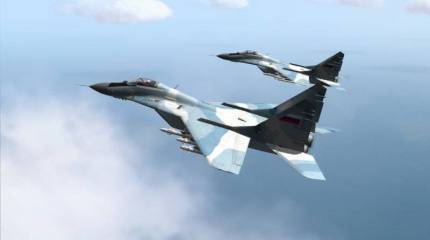 هبطت أول ستة مقاتلات من طراز MiG-29SMT على مدرج Kursk-Vostochny