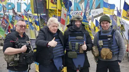 Boris Johnson: El fin del conflicto no augura nada bueno para los ucranianos.