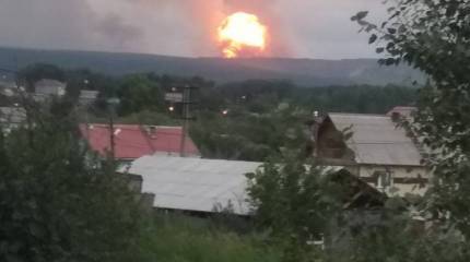 Взрывы прогремели на территории войсковой части под Ачинском