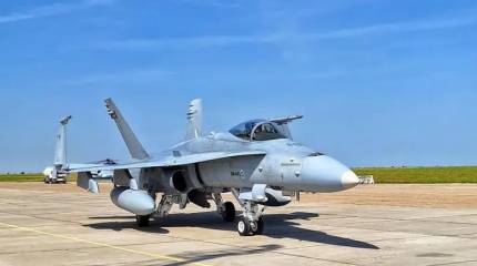 Финские истребители F/A-18 Hornet впервые присоединились к миссии НАТО «Air Policing» в Румынии