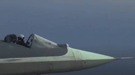 «В режиме кабриолета»: западная пресса обсуждает полёт истребителя Су-57 с открытой кабиной