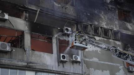 Баллистические и крылатые ракеты атаковали целый ряд объектов в Киеве