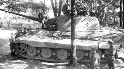 Неравные танковые дуэли. Часть 3. Т-34-85 против «Королевских тигров»