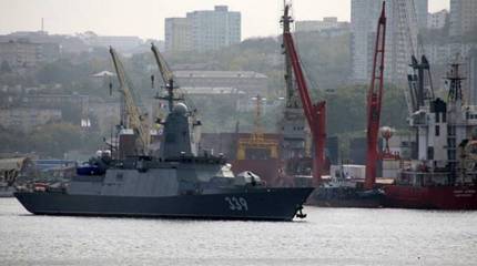 Корвет проекта 20380 «Алдар Цыденжапов» вышел на ходовые испытания