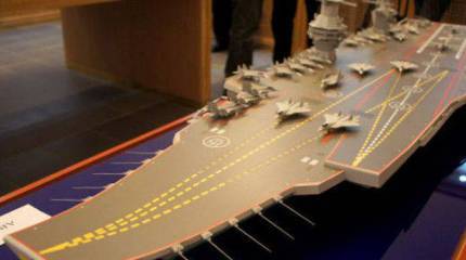 У перспективного российского авианосца будут два трамплина и две башни управления