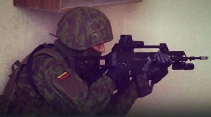 Армейские подразделения Литвы и Германии готовятся к первым в этом году совместным учениям