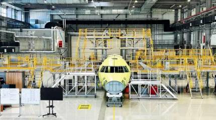 УЗГА начал сборку первого опытного образца новейшего турбовинтового пассажирского самолёта ТВРС-44 «Ладога»