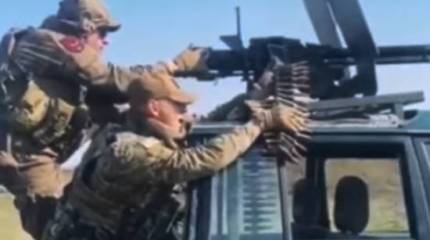 Попадание украинской мобильной группы в засаду показано на видео