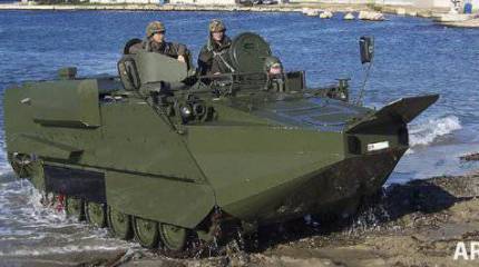 Специальный комплект, повышающий амфибийные возможности гусеничных БТР М113
