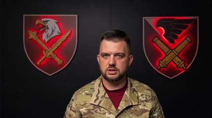 Офицер ВСУ на чёрном фоне представил украинскую версию ситуации в районе Орехова