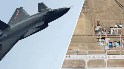 В США заявили о китайском аналоге американской «пустынной» авиабазы «Неллис»