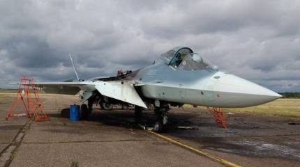 Почему загорелся Т-50?