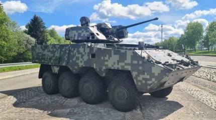 Чехия разрабатывает новую бронемашину Pandur II EVO 8х8